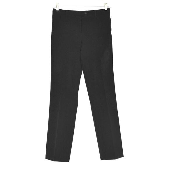 B5 Auth PRADA Black Side Seam Zip Pocket Slim-Straight Trouser Pants Size 44 - Picture 1 of 9